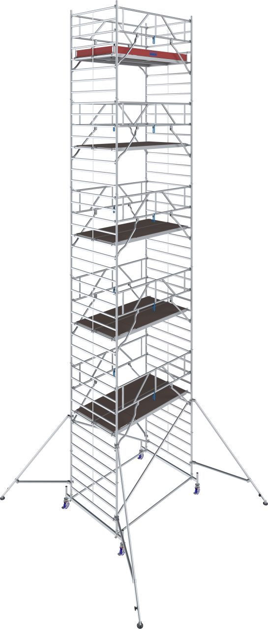 Krause STABILO Professional gurulóállvány, 50 -es sorozat, mezőméret: 2.5 m x 1.5 m, munkamagasság: 12.4 m termék fő termékképe